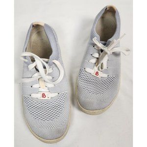 Berkemann Women's Sz. 5.5 Lowtop Lace Up Sneakers In Light Blue